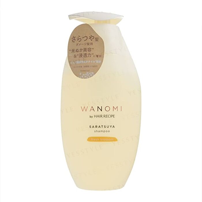Hair Recipe WANOMI Saratsuya Shampoo Fresh Blossom - 350ml