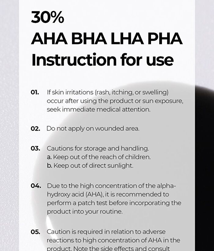 Hyper Acid 4 AHA BHA PHA LHA 30 Serum - 20ml