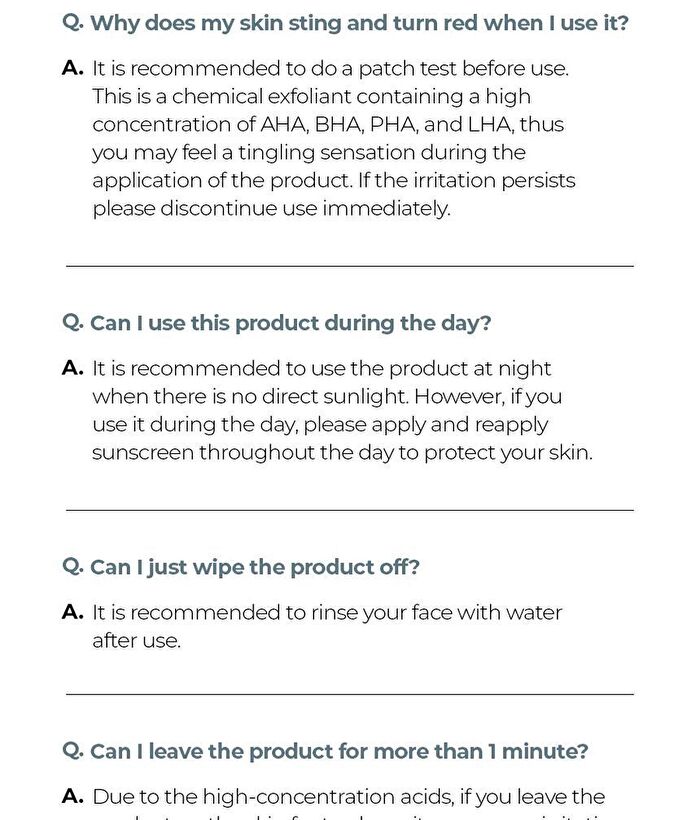 Hyper Acid 4 AHA BHA PHA LHA 30 Serum - 20ml