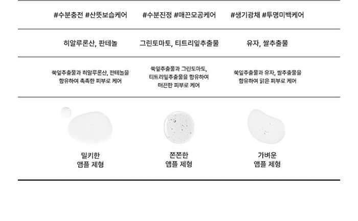 too cool for school Drop Ampoule Mask Sheet - 3 Types - Water Drop