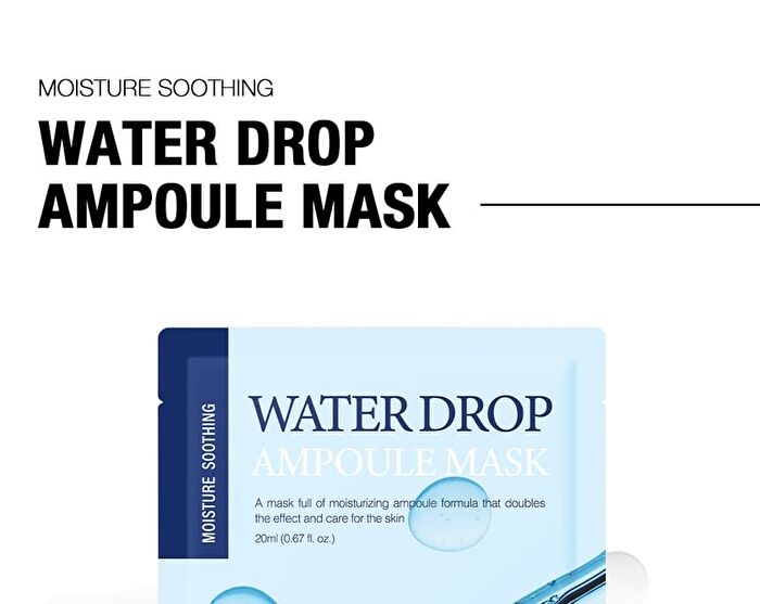 too cool for school Drop Ampoule Mask Sheet - 3 Types - Water Drop