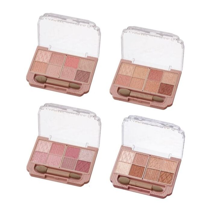 Canmake Petit Palette Eyes - 02 Bonheur Marron