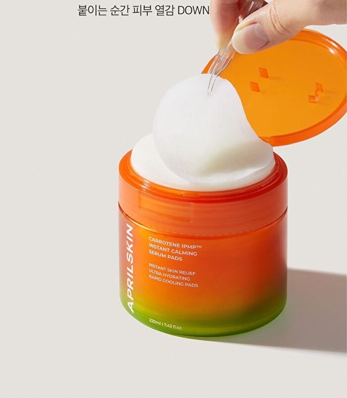 Aprilskin Carrotene IPMP Instant Calming Serum Pads - 80 pads