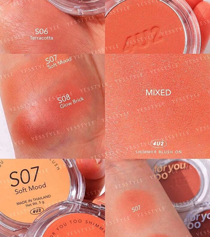 For You Too Shimmer Blush - S7 Soft Mood