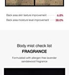Red Clear Cica Body Mist - 200ml