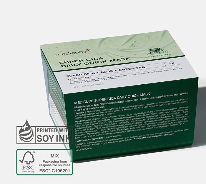 Super Cica Daily Quick Mask - 30 sheets