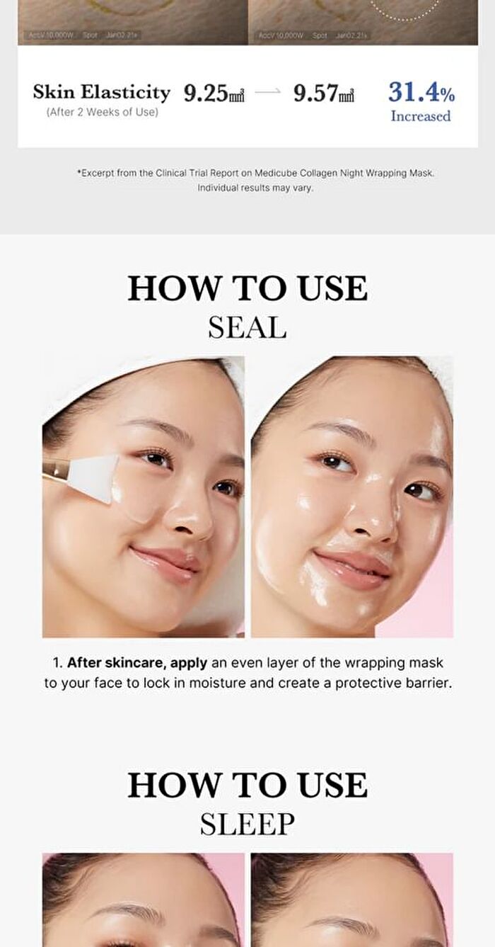 Collagen Night Wrapping Mask - 75ml