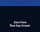 Zero Pore One Day Cream - 50ml
