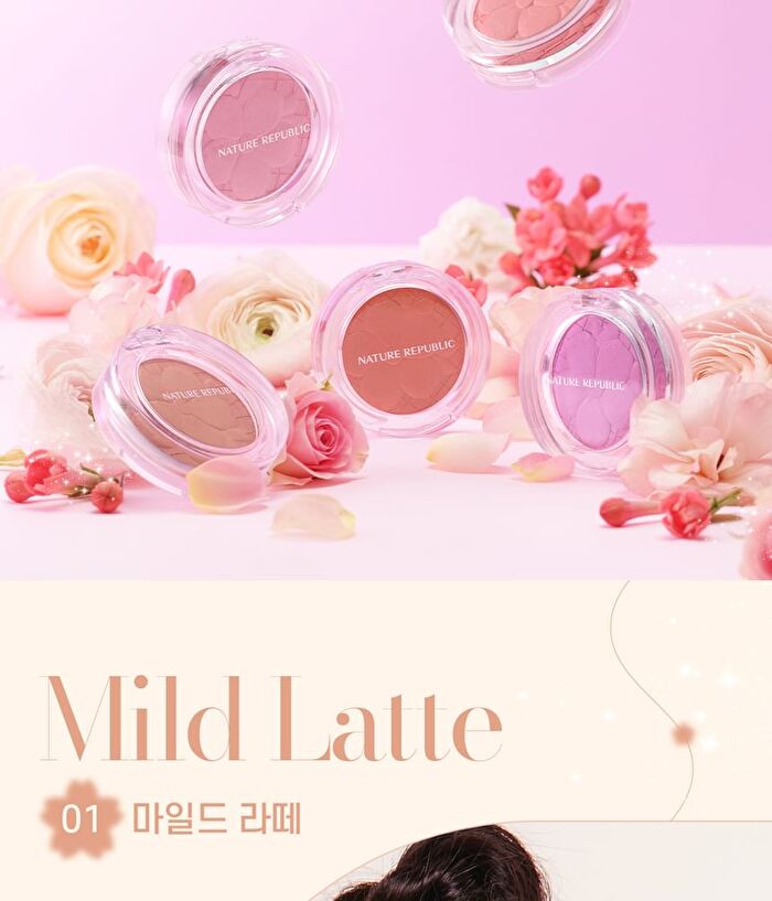 Baked Blusher - 5 colors - #02 Lovely Tulip
