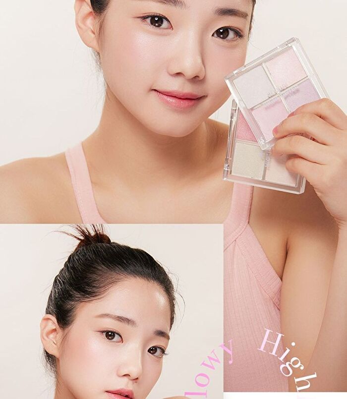 Glowy Highlighter - 2 colors - #01 Warm Shining