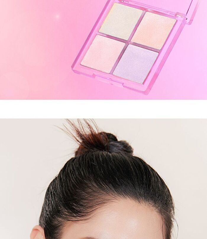 Glowy Highlighter - 2 colors - #01 Warm Shining
