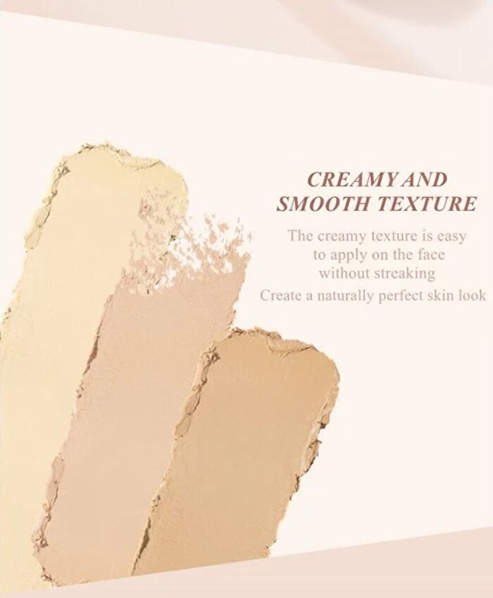 Three-Shades Concealer Palette - 2 Colors - #01 Full Coverage