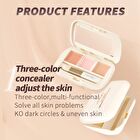 Three-Shades Concealer Palette - 2 Colors - #01 Full Coverage