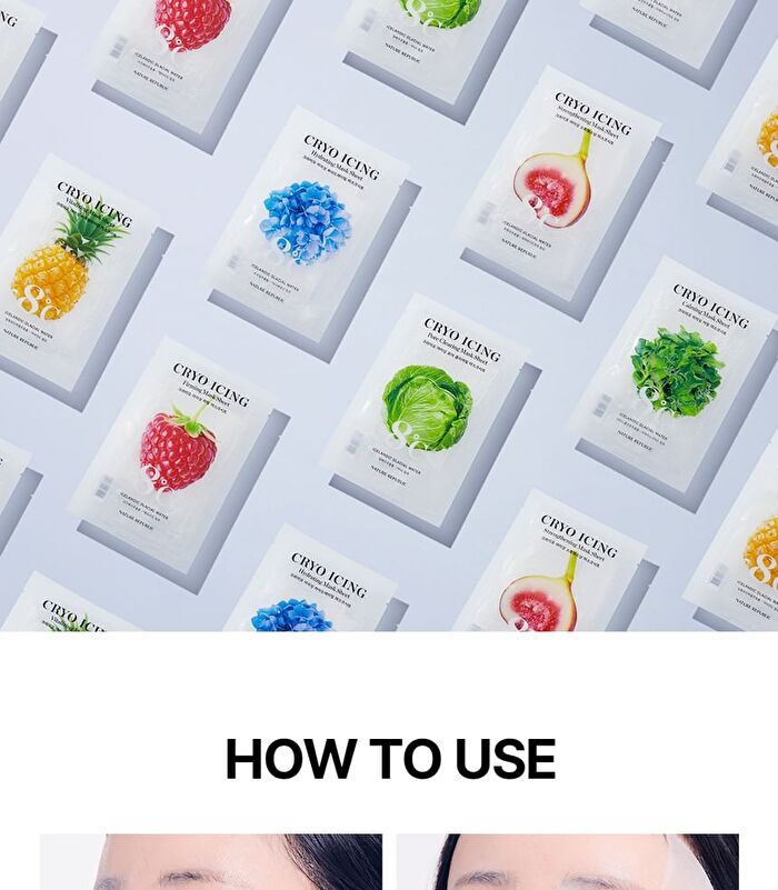 Cryo Icing Mask Sheet - 6 types - Strengthening