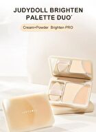 Dual-Color Highlighter Palette - 2 Colors - #01 Cold Moonlight