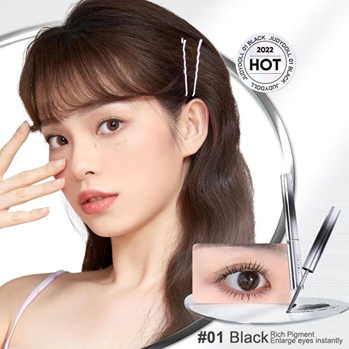 3D Curling Eyelash Iron Mascara - Classic (2 Colors) - Classic #01 Black - 2g
