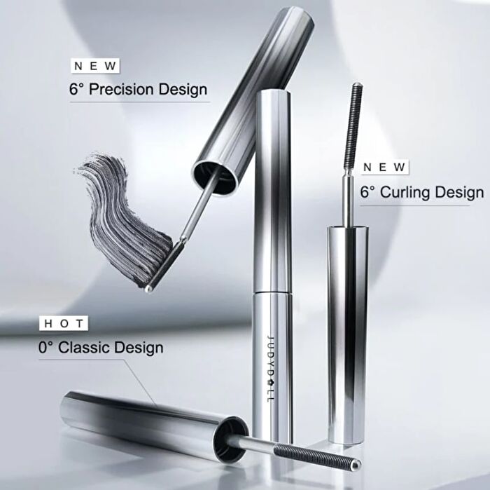 3D Curling Eyelash Iron Mascara - Classic (2 Colors) - Classic #02 Brown - 2g