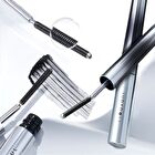 3D Curling Eyelash Iron Mascara - Curly (2 Colors) - 6 Curling Design #02 Brown
