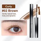 3D Curling Eyelash Iron Mascara - Curly (2 Colors) - 6 Curling Design #01 Black