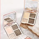 2 IN 1 Highlighter Contour Palette - 2 Colors - #01 Waves - 9g
