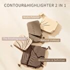 2 IN 1 Highlighter Contour Palette - 2 Colors - #01 Waves - 9g