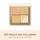 5 Shades Concealer Palette - 2 Colors - #02 Natural Skin Tone - 6g