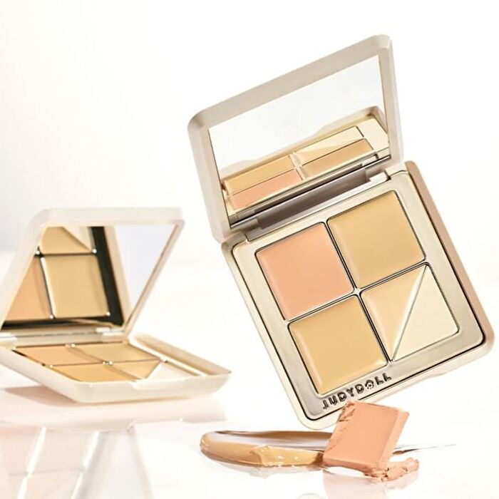5 Shades Concealer Palette - 2 Colors - #02 Natural Skin Tone - 6g