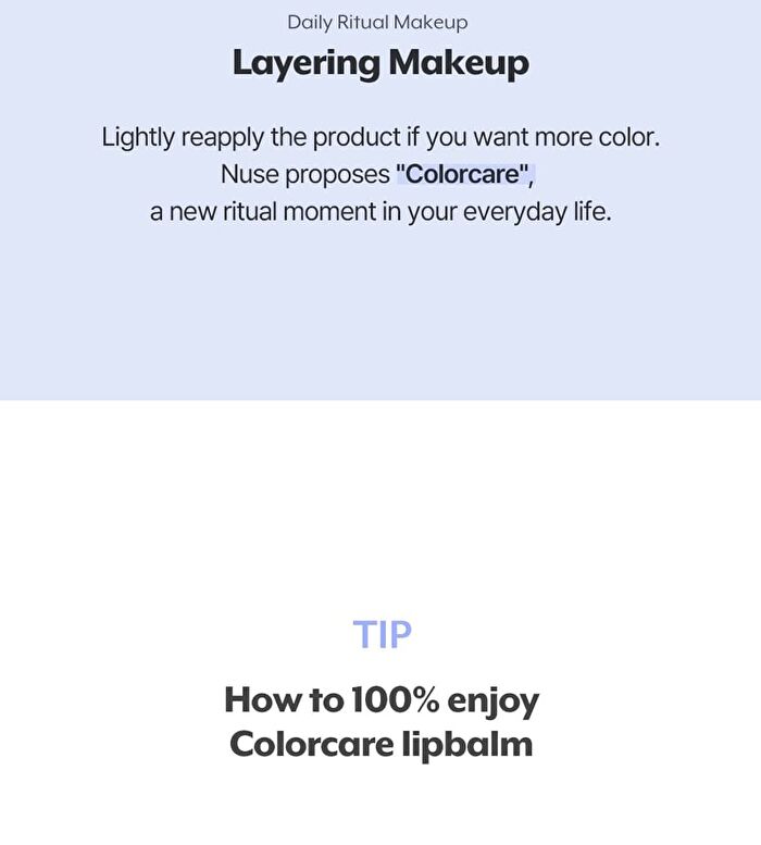 Color Care Lipbalm - 6 Colors - #02 Hey Woody