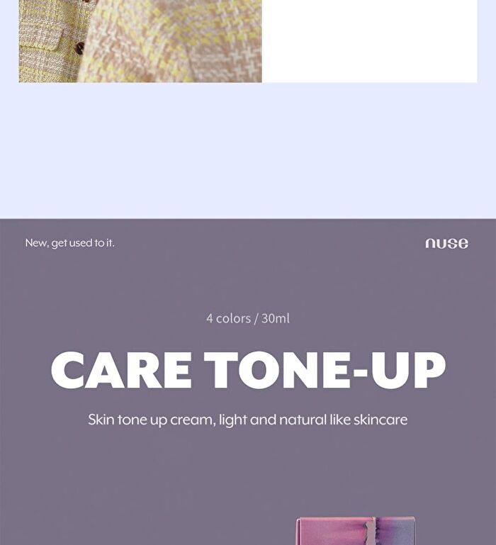Care Tone-Up - 4 Colors - #04 Milk