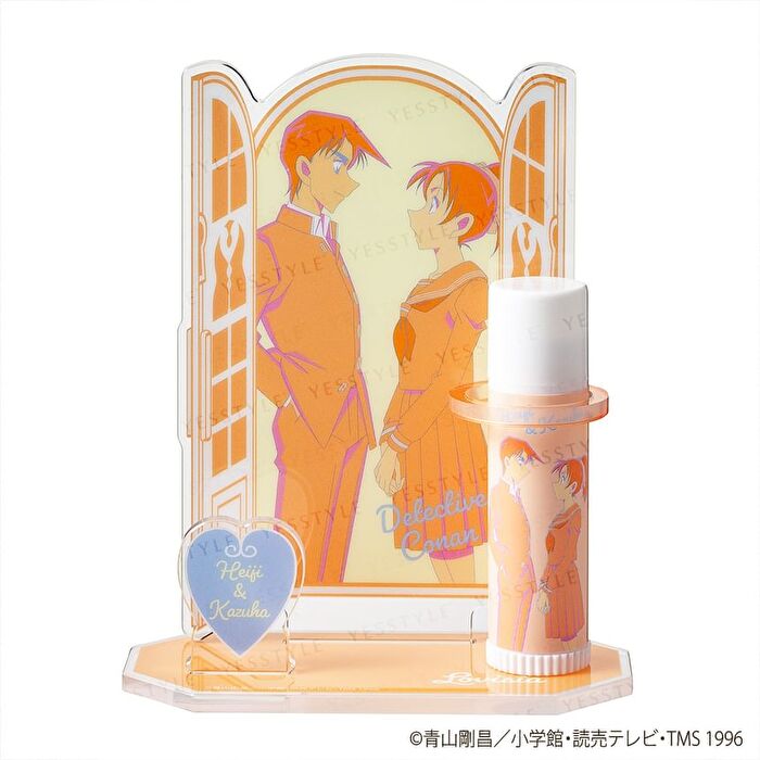 Detective Conan Lip Cream & Lip Stand Set - Shinichi & Ran