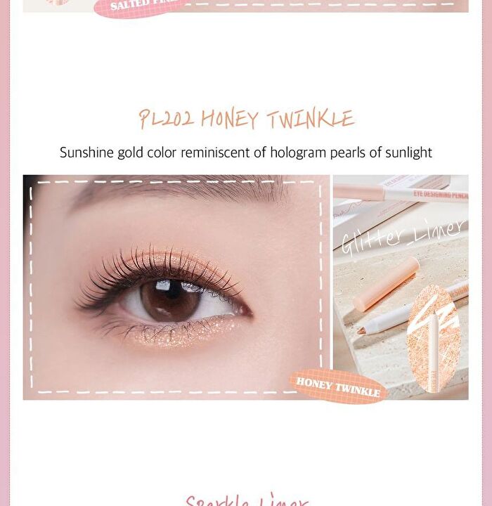 Eye Designing Pencil Liner - 5 Colors - PL201 Salted Pink