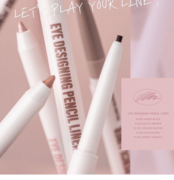 Eye Designing Pencil Liner - 5 Colors - PL202 Honey Twinkle