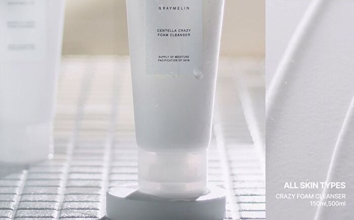 Graymelin Crazy Foam Cleanser Tube - 4 Types - Charcoal