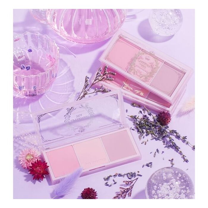I\'m Meme I\'m Afternoon Tea Blusher Palette - 5 Colors - #04 Milk Tea Time