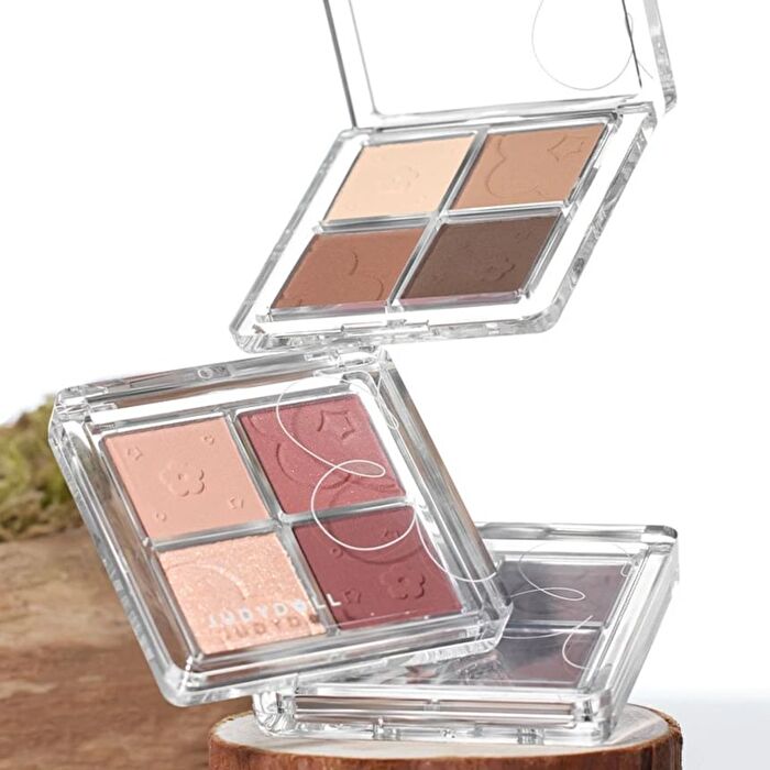 4 Shades Eyeshadow -Black Tea - #33 Black Tea