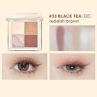 4 Shades Eyeshadow -Black Tea - #33 Black Tea