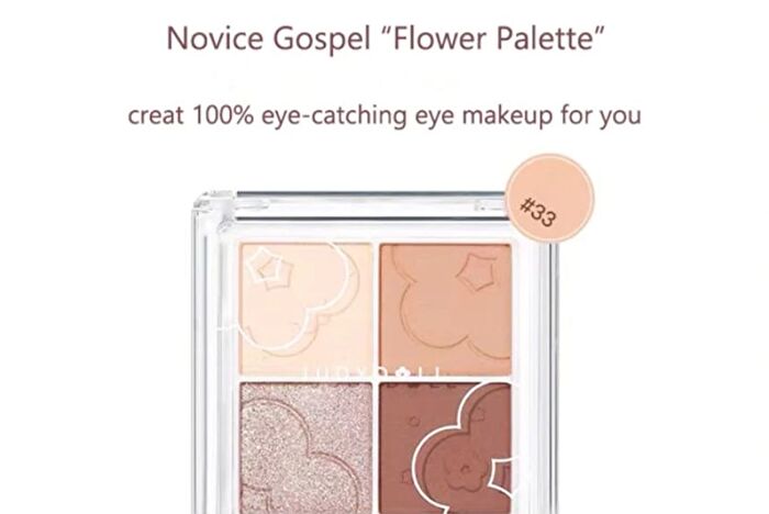 4 Shades Eyeshadow -Black Tea - #33 Black Tea