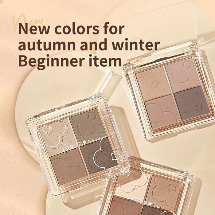 4 Shades Eyeshadow -Black Tea - #33 Black Tea