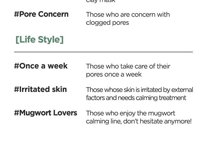 Mugwort Calming Clay Mask Mini - 20ml