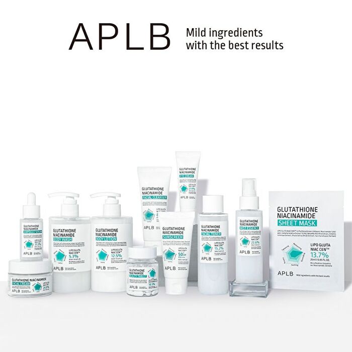 Aplb Glutathione Niacinamide Sheet Mask - 25ml