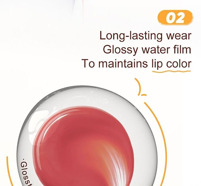 New Ice Watery Lip Gloss - 2 colours - #04 Grapefruit Pop - 2.4g