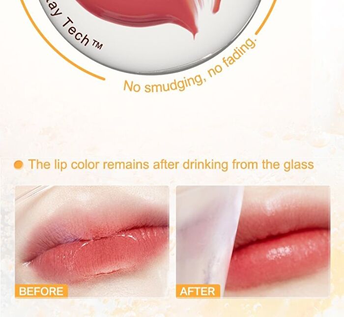 New Ice Watery Lip Gloss - 2 colours - #04 Grapefruit Pop - 2.4g