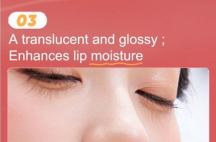 New Ice Watery Lip Gloss - 2 colours - #04 Grapefruit Pop - 2.4g
