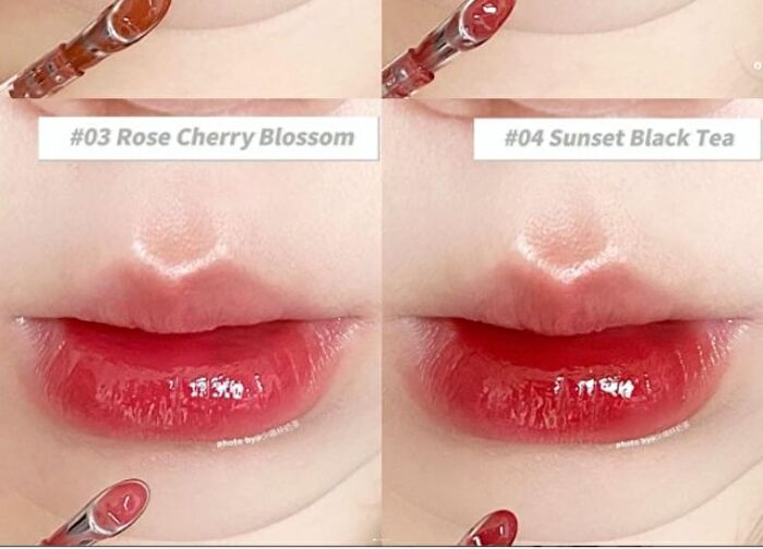 New Ice Watery Lip Gloss - 2 colours - #04 Grapefruit Pop - 2.4g
