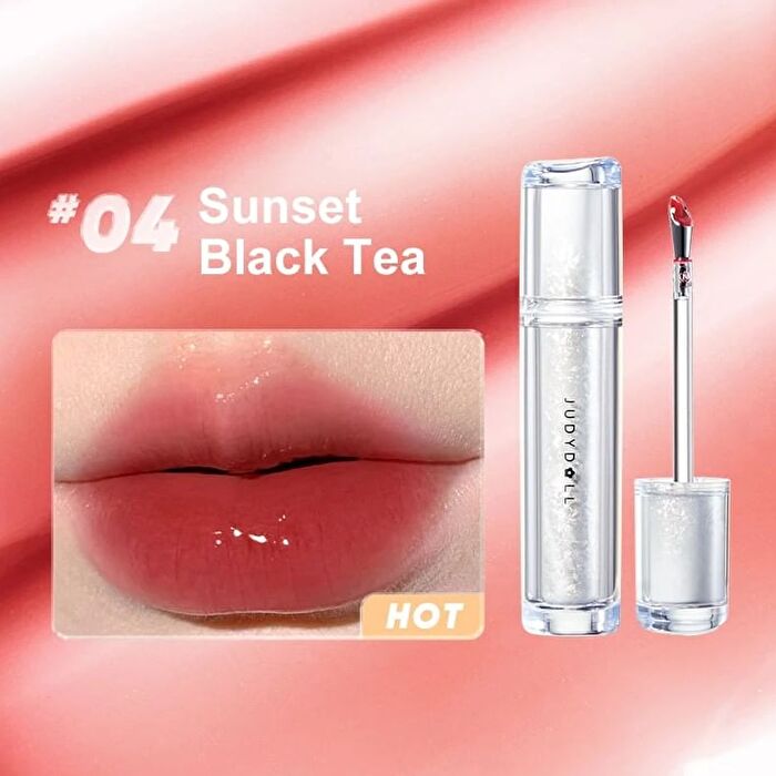 New Ice Watery Lip Gloss - 2 colours - #04 Grapefruit Pop - 2.4g