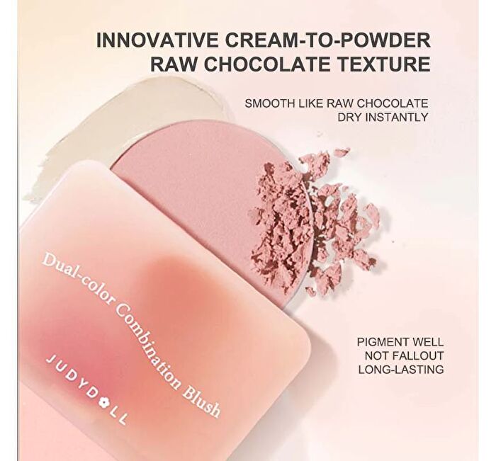 New Double Blush Duo - 3 Colors - #D08 Druken Peach - 6g
