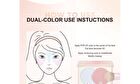 New Double Blush Duo - 3 Colors - #D08 Druken Peach - 6g