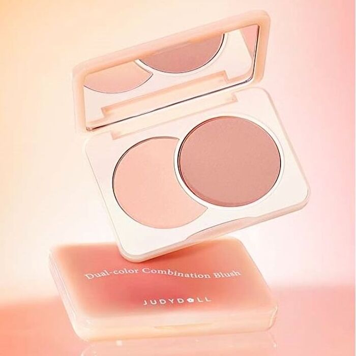 New Double Blush Duo - 3 Colors - #D08 Druken Peach - 6g