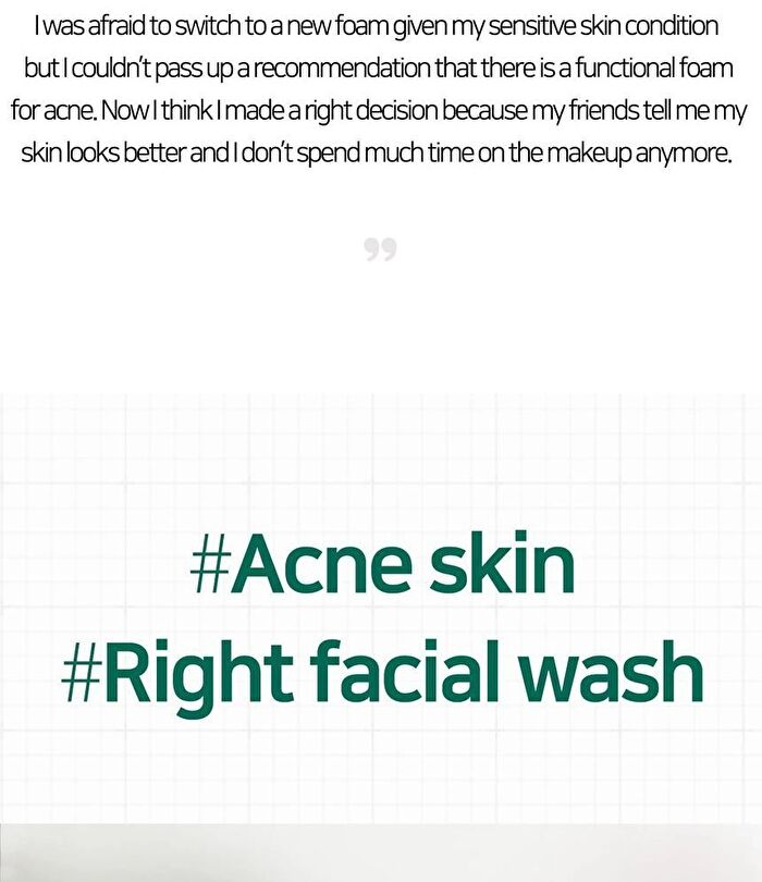 AHA,BHA,PHA 30 Days Miracle Acne Clear Foam Mini - 50ml