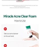 AHA,BHA,PHA 30 Days Miracle Acne Clear Foam Mini - 50ml